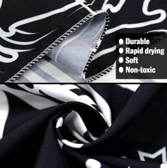 XL Black and White Sun Moon Hippie Celestial Bohemian Wall Tapestry - Picture 2 of 9